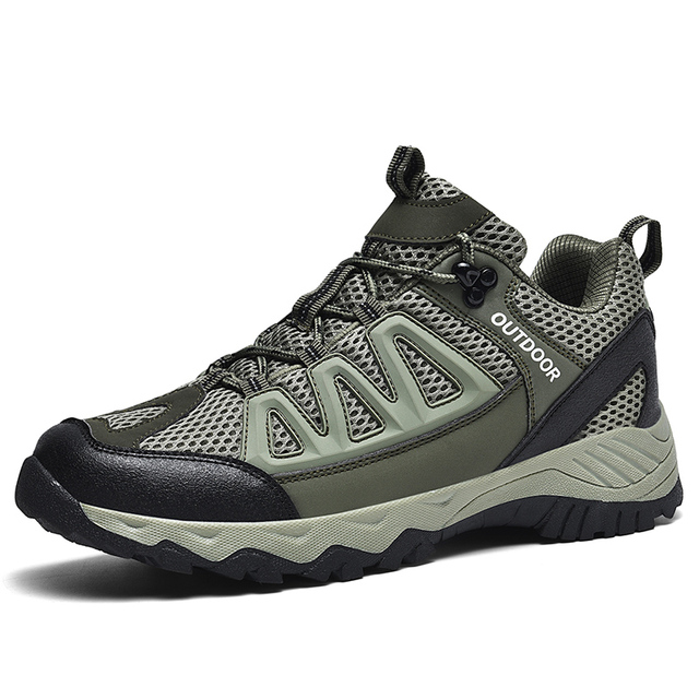 Hot Sale Breathable Fashion Cushion Sport Shoes High Quality Comfort Lace-up Outdoor Trail Running Shoes Men