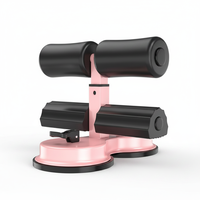 Lingxi Appareil d'aide aux sit-ups à ventouse réglable, fixe et non pliable, pour usage domestique, équipement de fitness pour abdominaux et entraînement abdominal