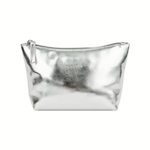 Trousse de Toilette Personnalisable en Cuir Souple, Sac Cosmétique Tendance en PU avec Fermeture Éclair Durable, Portable et Imperméable, Motif Bonbon - Product Image 2