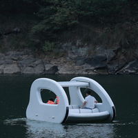 Bateau de haute vitesse, bateau gonflable, catamaran, bateau de pêche, bateau flottant gonflable portable et léger