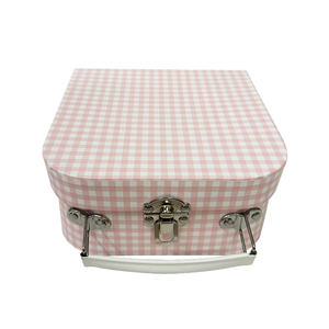 Scatola Regalo Valigia per Bambini all'Ingrosso per <span class=keywords><strong>Set</strong></span> Trucco, Cosmetici, Candele e Portafogli - Cartone Riciclabile con Manico - Product Image 1