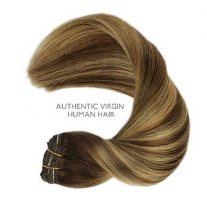 Extensiones de Cabello Humano Virgen Remy con Doble Trama, Liso, con Clip, Estilo Ondulado Natural, Precio Inmejorable - Product Image 5