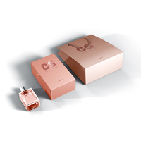 Flacon de parfum d'huile essentielle personnalisé de luxe 100 ml 30 ml 50 ml, boîte cadeau avec tiroir en papier et sac en papier