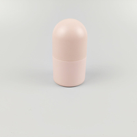 Botol HDPE plastik Mini 30ml, dengan pompa Dispenser krim dan tutup kubah