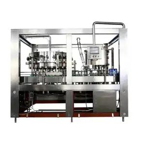 Fully Automatic Carbonated Soft Drinking Liquid CanWashing Filling Capping Machine