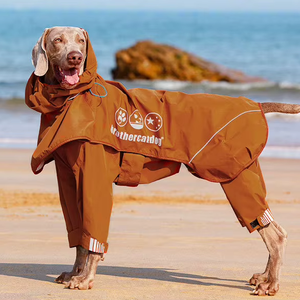 Impermeable y Transpirable de Poliéster Simple para Perros Medianos/Grandes, Tela Cómoda, Reflectante Nocturno, para Mascotas - Product Image 1