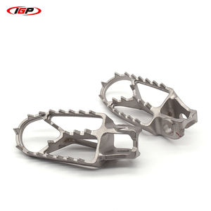 Pédales antidérapantes repose-pieds en acier forgé repose-pieds de moto - Product Image 1