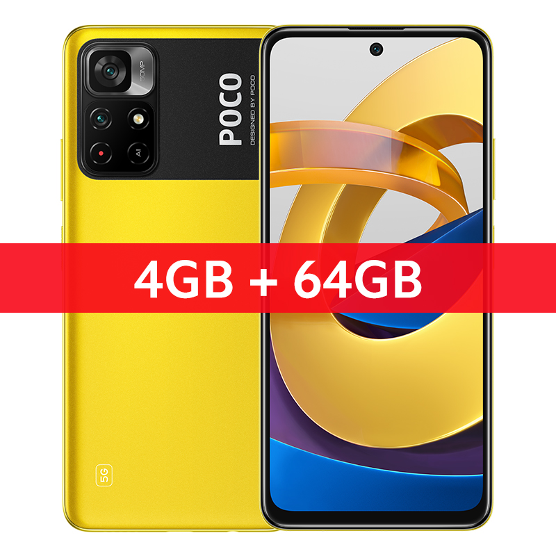 Xiaomi Poco M4 Pro 5G - Smart Phone with 4GB RAM & 64GB Storage