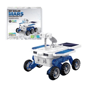 Coche de Exploración de Marte Solar Rover 4x4, Kit de Construcción DIY, Tracción en las 6 Ruedas, Juguete Científico STEM para que los Niños Aprendan sobre Energía Renovable - Product Image 6