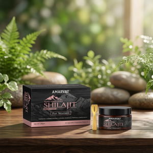Amarvat Pure <b>Shilajit</b> Resin for Women Premium <b>Himalayan</b> Mineral Formula for Daily Vitality Energy Stamina Active Living Wellness - Product Image 4