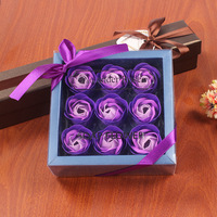 Boîte cadeau de fleurs de savon AYOYO pour la fête des mères, la Saint-Valentin, plusieurs couleurs de roses, emballage, autres fleurs décoratives