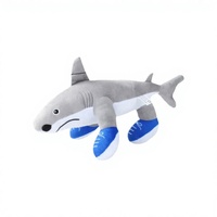 Chaussures en peluche Ours mignon, rembourrées en coton PP, doublure en maille – Peluche douce, coussin amusant, cadeau pour enfants, collectionneurs, anniversaire