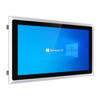 Computadora de panel táctil industrial de 15,6 pulgadas en-Tel Core i5 J6412 N5090 CPU PC de escritorio todo en uno compatible con 32GB de RAM