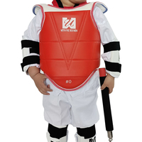 Équipement de protection durable pour le taekwondo, ensemble de 5 pièces, équipement de protection absorbant les chocs pour l'entraînement, vente en gros, logo personnalisé