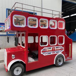 Il parco divertimenti della fabbrica della cina fa un giro di auto turistiche elettriche a due piani a <span class=keywords><strong>Londra</strong></span> - Product Image 2