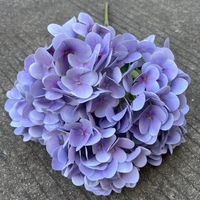 Bunga Hydrangea Putih Grosir, Bunga Hydrangea Lima Kepala Grosir untuk Dekorasi Pernikahan
