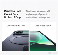 Étui de téléphone magnétique mat pour Xiaomi 18 Pro Max 17 Ultra, translucide, anti-rayures, TPU+PC, coques antichoc pour Xiaomi 17 Pro Max