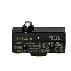 Interruptor de Límite Z-15GD-B 15A 250VAC SPDT con Carcasa Metálica para Uso Industrial - Product Image 1