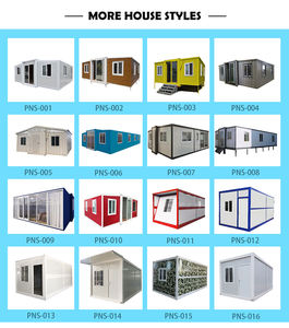 40ft Conteneur Bureau Logement Minuscule Préfabriqué Conteneur Logement Petite Maison Houselet Avec Triangulaire Imperméable Toit Balcon - Product Image 5