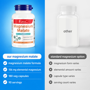 Fabricant OEM de suppléments de malate de magnésium Shecome pour le système nerveux et le soutien énergétique, 180 capsules végétales de malate de magnésium - Product Image 5