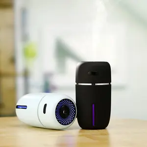 Umidificador de ar ultrassônico usb 2022, mini umidificador de ar ultrassônico com névoa de 200ml para casa