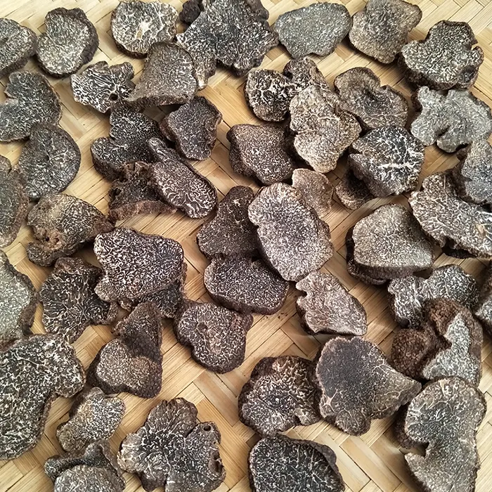 Detan xuất khẩu khô Đen Truffle lát giá bán buôn