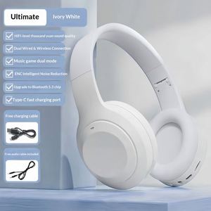 Écouteurs sans fil de haute qualité, nouveaux écouteurs Bluetooth montés sur la tête avec réduction active du bruit pour la musique, haute qualité - Product Image 6