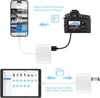 Meilleur lecteur de carte mémoire SD 2 en 1 ou 3 en 1 pour iPhone iPad avec port TF SD USB pour iPhone, iPad, téléphone portable Android et appareil photo