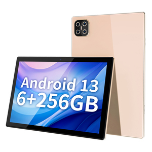 Tablet PC de 10,1 pulgadas, nueva entrega rápida, económica, 256GB 6 +, configuración de memoria, ratón, teclado, cubierta protectora, tabletas comerciales - Product Image 5