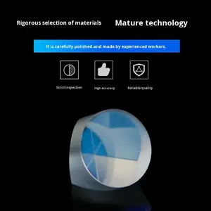 Bk7 직각 원추형 프리즘 유리 레이저 측정 현미경 고정밀 광학 반사경 조립 맞춤형 코팅 - Product Image 2