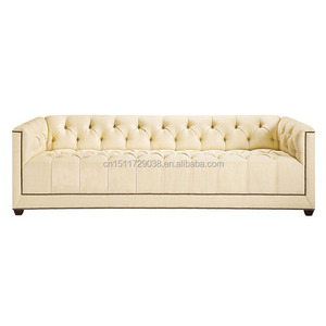 Di alta Qualità di stile moderno a buon mercato chesterfield comodo da sposa bianco divano in tessuto <span class=keywords><strong>mobili</strong></span> <span class=keywords><strong>soggiorno</strong></span> - Product Image 1