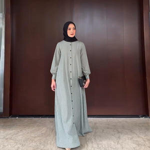 <span class=keywords><strong>Moderno</strong></span> tradizionale Moden musulmano <span class=keywords><strong>donna</strong></span> Abaya poliestere <span class=keywords><strong>abbigliamento</strong></span> islamico con accessori fornitura all'ingrosso per adulti - Product Image 4