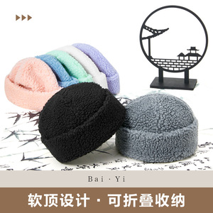 Chapeau de propriétaire de la maison, couleur unie, en polyester, chaud, coupe-vent, unisexe, décontracté, pliable - Product Image 3