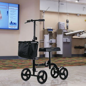 Fauteuil roulant RAFU RF5080A 8 roulettes en plastique/8 pneus en caoutchoucAccoudoir fixe LegrestWith Seat Belt - Product Image 6