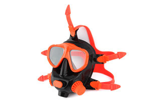 Máscara de Buceo de Cara Completa 180 °   Soporte para Cámara con Vista Panorámica, Compatible con Tanques de Buceo <span class=keywords><strong>SMACO</strong></span> 1L/1.9L para Buceo y Snorkel - Product Image 3