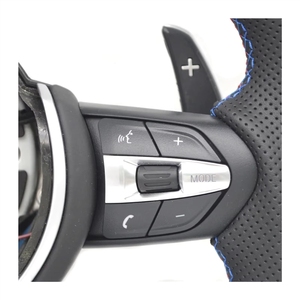 Volante Deportivo de Fibra de Carbono y Cuero con LED para <span class=keywords><strong>BMW</strong></span> Serie 1 3 4 5 F20 F30 F31 F35 F10 F11 F18 E90 E91 E92 E93 G - Product Image 5