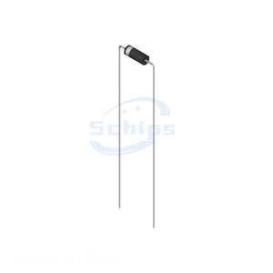 In Stock Electronic Chips Component BZX79C20-T50A DO-204AH, DO-35, Axial Diodes - Product Image 1