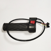 Contrôleur sans balais 36V 48V pour vélo électrique, affichage de la vitesse de l'accélérateur torsadé, pour vélos électriques, scooters et vélos électriques