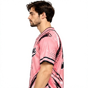 Uniforme Deportivo Personalizado al por Mayor, Camiseta de Béisbol Sublimada, Transpirable, con Botones, para Hombres, Mujeres y Jóvenes, OEM - Product Image 6