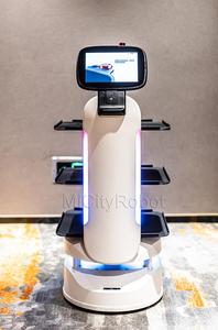 <span class=keywords><strong>Robot</strong></span> <span class=keywords><strong>de</strong></span> Entrega Autónomo con Carga Automática para Servicio <span class=keywords><strong>de</strong></span> Comida en Restaurantes, Robots <span class=keywords><strong>de</strong></span> Entrega <span class=keywords><strong>de</strong></span> Alimentos para Restaurantes - Product Image 4
