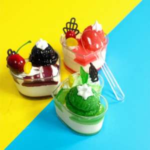 ถ้วยวุ้นใสแบบใช้แล้วทิ้งถ้วยทะเลทรายขนาดเล็ก<span class=keywords><strong>ส</strong></span>ำหรับเ<span class=keywords><strong>ส</strong></span>ิร์ฟ<span class=keywords><strong>สลัด</strong></span>ไอศกรีมกว้าง<span class=keywords><strong>ส</strong></span>ำหรับอาหารเกรดอาหาร - Product Image 2