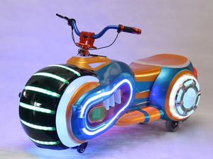 Parc d'attractions à pièces pour enfants manèges moto électrique aire de jeux extérieure manèges pour enfants à vendre - Product Image 4