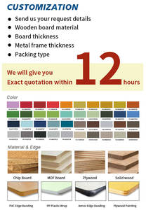 Moderne Studentenbureau En Stoelset-Strak Metalen Frame En Warm Houten Schoolmeubilair Voor Elke Kamer - Product Image 6