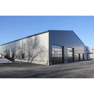 Modern Design Prefabricated Warehouse Factory Prefab Workshop Construction Metal Building