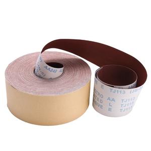 ผ้าทรายขัดแบบม้วน Sky Eagle ขนาด 10 ซม. อะลูมินา ฉีกด้วยมือได้ สำหรับขัดไม้และโลหะ 4x100 - Product Image 2