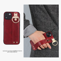 Pour Tecno Phantom V pli 2 anneau étui de téléphone portable dragonne coque lanière Anti-chute peau housse de protection téléphone en gros