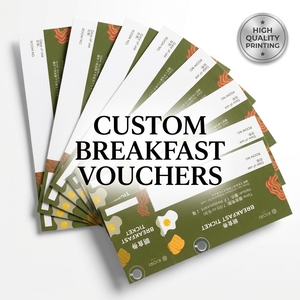 Cartes <span class=keywords><strong>de</strong></span> visite personnalisées <span class=keywords><strong>de</strong></span> haute qualité pour hôtels et restaurants, imprimées offset sur carton, billets <span class=keywords><strong>de</strong></span> buffet petit-déjeuner détachables - Product Image 1
