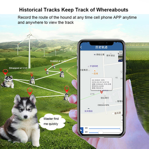 Rastreador de Perros แท็กระบุตำแหน่ง GPS ตามเวลาจริงอุปกรณ์ติดตาม GPS 4G แบตเตอรี่ในตัว4000mAh สแตนด์บายได้นาน - Product Image 6