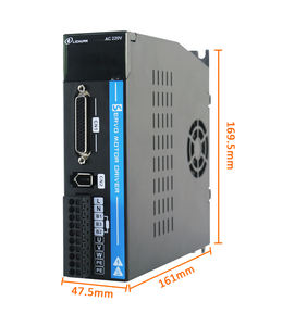 利川伺服60毫米600W 220V <span class=keywords><strong>3</strong></span>.3A 1.91N.m 3000RPM 23位绝对值伺服电机驱动套件60M01930B + 数控LC10P-600 - Product Image 2