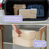 Fournisseur personnalisé multifonctionnel escalier pour chien portable de voyage échelle en mousse pour animaux de compagnie escalier pour chien 3 marches avec couvercle amovible blanc